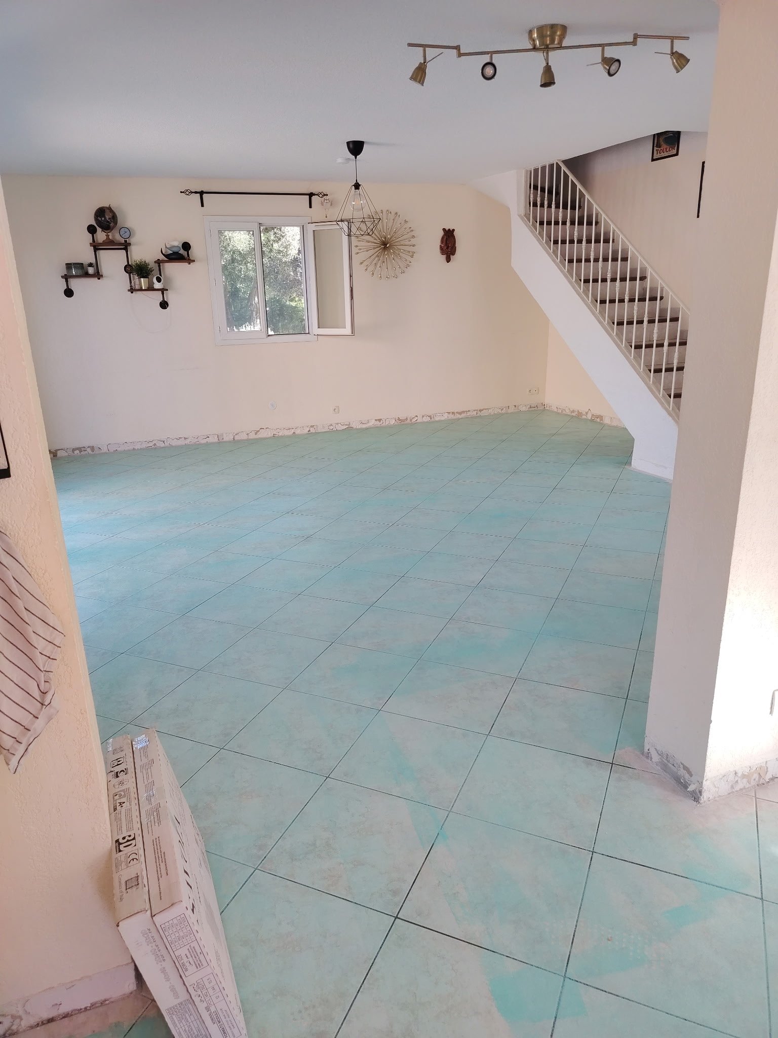 Préparation de sol avant rénovation par JD Pro Carrelage